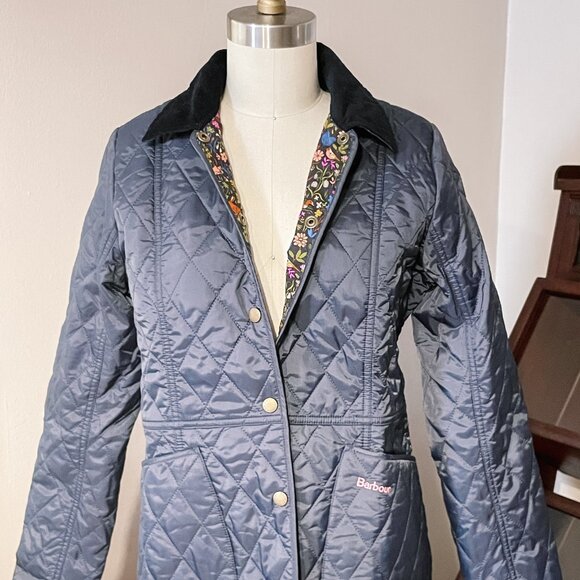 NWT Barbour Girls Printed Summer Liddesdale Jacket - Picture 10 of 11